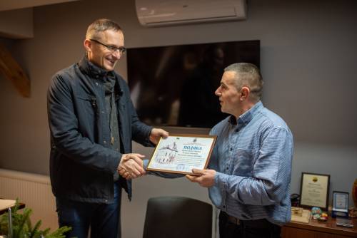 Przekazanie darów dla Złoczowa (Ukraina) CKiS w Pruszczu Gdańskim 27.12.2022 r.